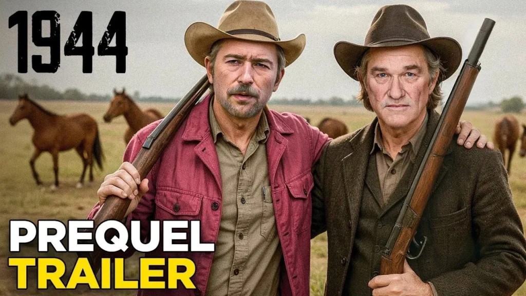 Yellowstone: 1944 Trailer – Kurt Russell and Brandon Sklenar in WWII Dutton Saga